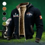 Football Bronze Crew Fleece-Lined Hooded Jacket, Peak Performance Hooded Shell HVN1459DB - Black