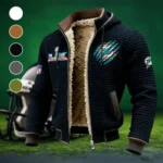 Aqua Fins Fleece-Lined Hooded Jacket, Cold-Snap Defense Jacket HVN1459MD - Black