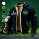 Game Day Squad Fleece-Lined Hooded Jacket, Thermal Core Fleece Jacket HVN1459NJ - Black