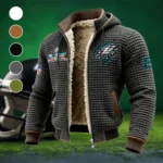 Liberty Fans Fleece-Lined Hooded Jacket, Luxe Cloud-Fleece Hooded Shell HVN1459PE - Grey