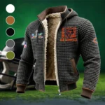 Midnight Stars Fleece-Lined Hooded Jacket, Endurance Sport Thermal Hoody HVN1460CB - Grey