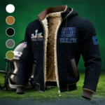 Victory Blades Fleece-Lined Hooded Jacket, Storm-Ready Fleece-Lined Coat HVN1460IC - Black