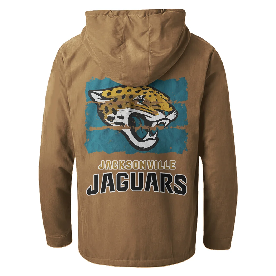 Midnight Sparks Flannel Hoodie, All-Season Fan Hoodie HVN1460JJ - Camel - Image 3