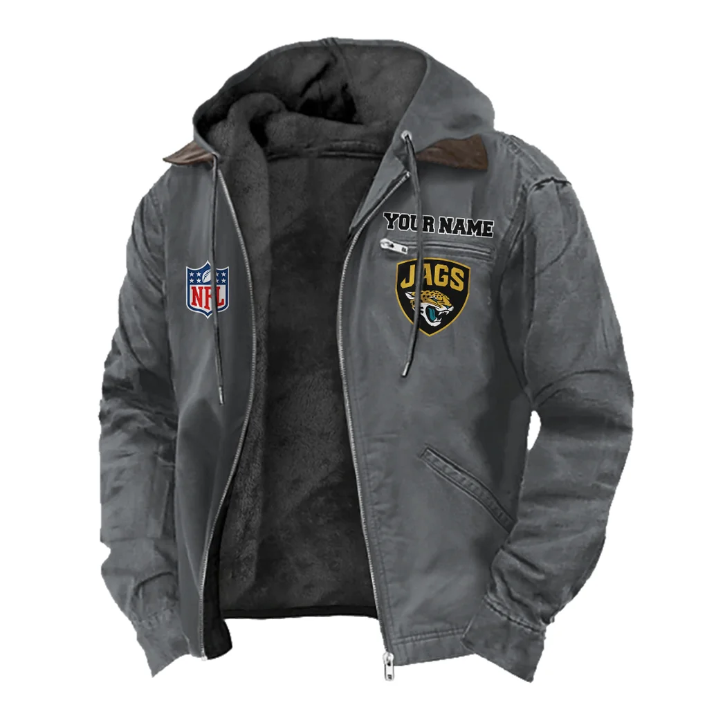Midnight Sparks Flannel Hoodie, All-Season Fan Hoodie HVN1460JJ - Gray - Image 2