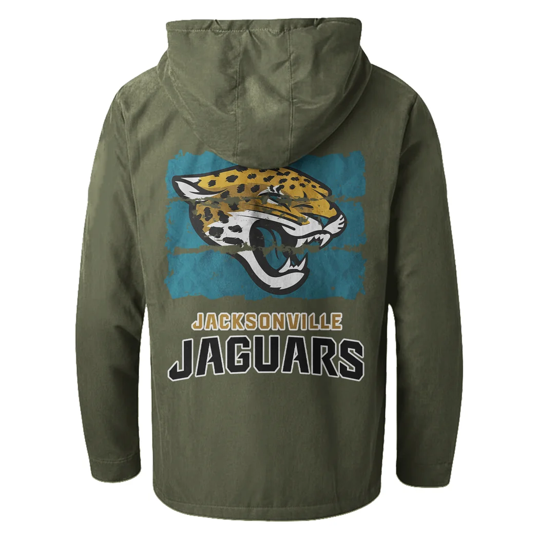 Midnight Sparks Flannel Hoodie, All-Season Fan Hoodie HVN1460JJ - Green - Image 3