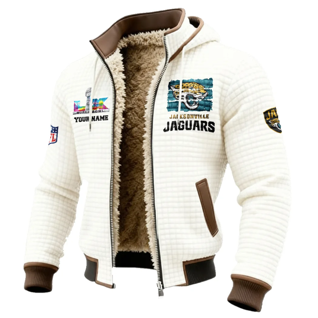 Midnight Sparks Fleece-Lined Hooded Jacket, Arctic Protection Hooded Zip HVN1460JJ - White - Image 2