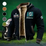 Coastal Fans Fleece-Lined Hooded Jacket, Cold-Snap Defense Jacket HVN1460MD - Black