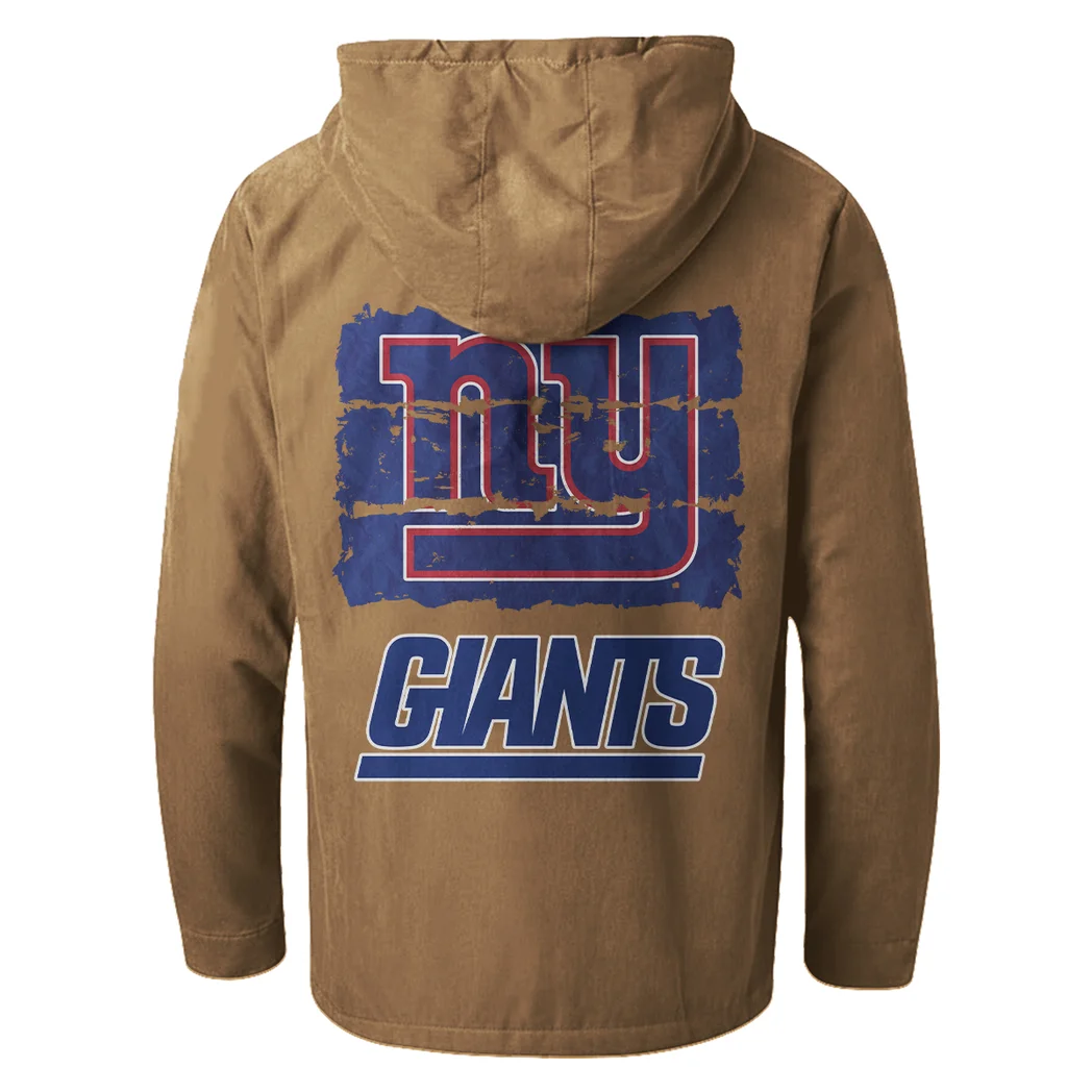 Midnight Steel Flannel Hoodie, Everyday Game Fan Hoodie HVN1460NG - Camel - Image 3