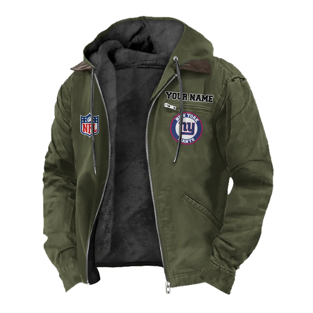 Midnight Steel Flannel Hoodie, Everyday Game Fan Hoodie HVN1460NG - Green - Image 2