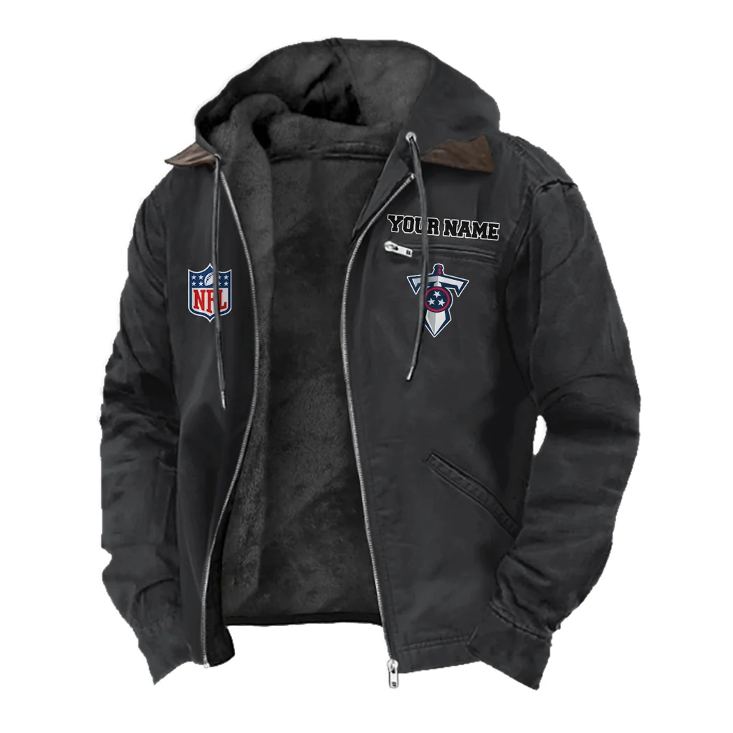 Game Day Squad Flannel Hoodie, Everyday Game Fan Hoodie HVN1460TT - Black - Image 2