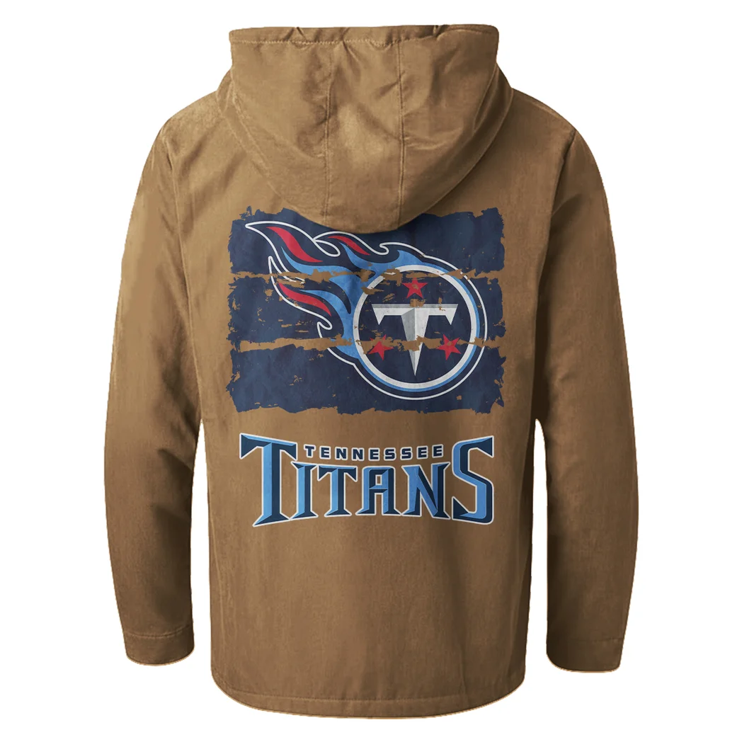 Game Day Squad Flannel Hoodie, Everyday Game Fan Hoodie HVN1460TT - Camel - Image 3