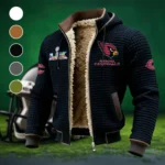 Royal Horns Fleece-Lined Hooded Jacket, Endurance Sport Thermal Hoody HVN1461AC - Black