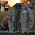 Game Day Fliers Flannel Hoodie, Game Day Hooded Flannel HVN1461AF - Gray