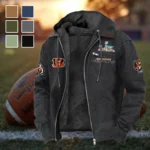 Victory Hooves Flannel Hoodie, Fan Squad Flannel Hoodie HVN1461CI - Black