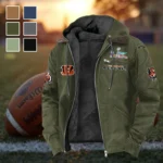Victory Hooves Flannel Hoodie, Fan Squad Flannel Hoodie HVN1461CI - Green