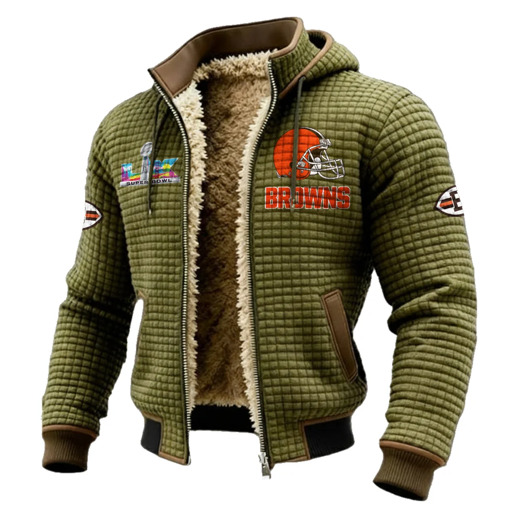 Dawg Pack Fleece-Lined Hooded Jacket, Alpine Ascent Hooded Jacket HVN1461CL - Green - Image 2