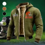 Dawg Pack Fleece-Lined Hooded Jacket, Alpine Ascent Hooded Jacket HVN1461CL - Green