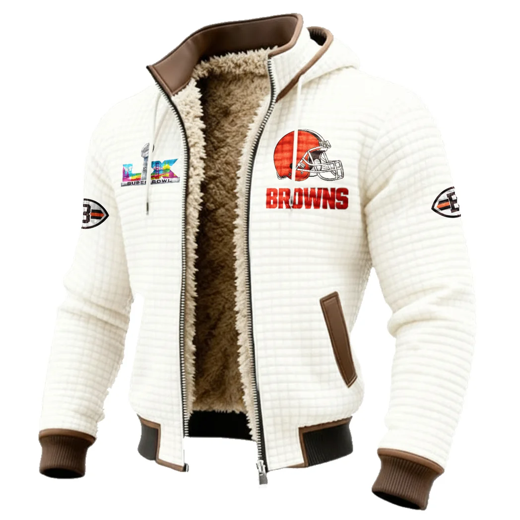 Dawg Pack Fleece-Lined Hooded Jacket, Alpine Ascent Hooded Jacket HVN1461CL - White - Image 2