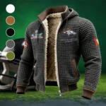 Bronze Crew Fleece-Lined Hooded Jacket, Peak Performance Hooded Shell HVN1461DB - Grey