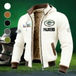 Field Fans Fleece-Lined Hooded Jacket, Weather-Shield Fleece Hoody HVN1461GP - White