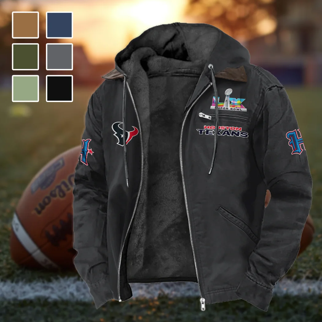 Blue Pride Flannel Hoodie, Athletic Lifestyle Fan Hoodie HVN1461HT - Black