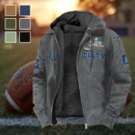 Match Day Stampede Flannel Hoodie, Classic Flannel Sport Hoodie HVN1461IC - Gray