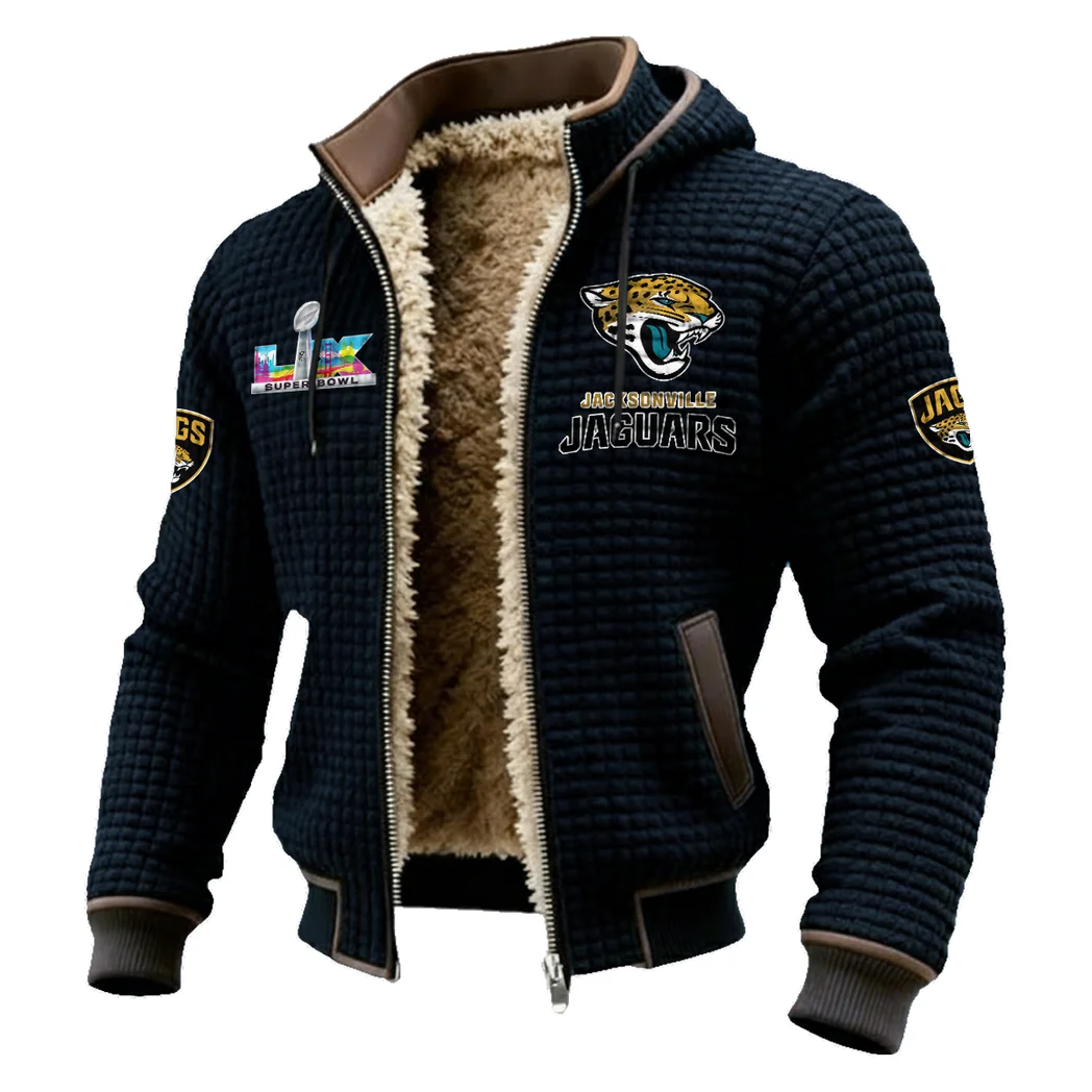 Midnight Sparks Fleece-Lined Hooded Jacket, Arctic Protection Hooded Zip HVN1461JJ - Black - Image 2