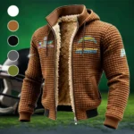 Blue Pride Fleece-Lined Hooded Jacket, Sub-Zero Fleece-Lined Shield HVN1461LC - brown