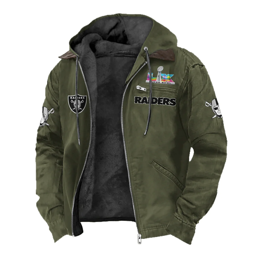 Black Blades Flannel Hoodie, Loyal Supporter Sport Hoodie HVN1461LV - Green - Image 2