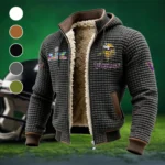 Norse Army Fleece-Lined Hooded Jacket, Rugged Terrain Fleece Hoody HVN1461MV - Grey