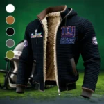 Blue Helm Fleece-Lined Hooded Jacket, Ultra-Soft Plush Lined Jacket HVN1461NG - Black