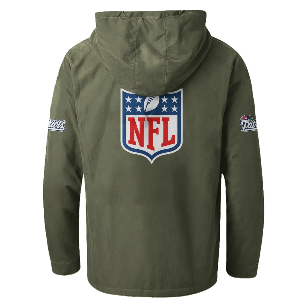 Game Day Squad Flannel Hoodie, Essential Fan Flannel Hoodie HVN1461NP - Green - Image 3