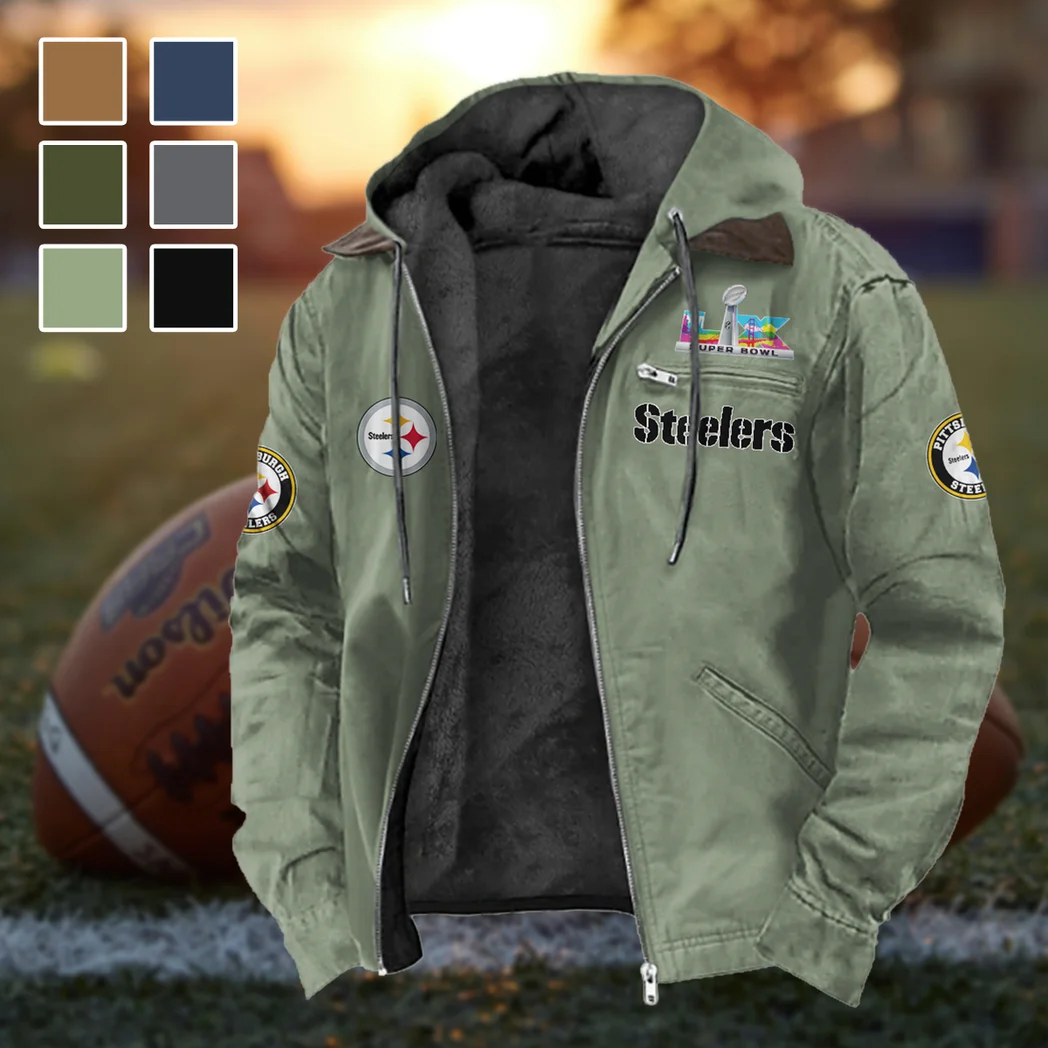 River City Fans Flannel Hoodie, Supporter Spirit Hooded Flannel HVN1461PS - Light Green