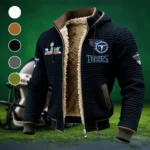 Titan Army Fleece-Lined Hooded Jacket, Warmth-Lock Fleece-Lined Zip HVN1461TT - Black