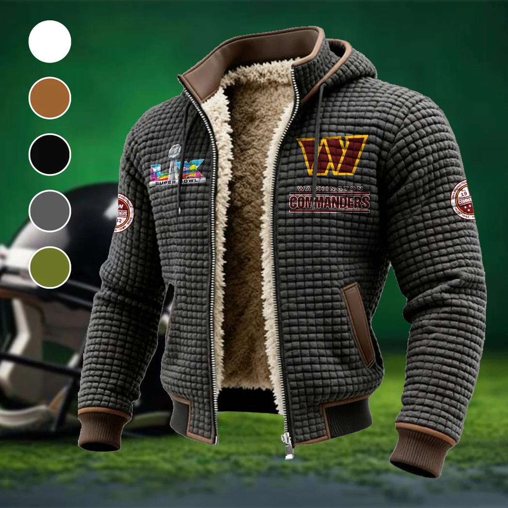 Red Gold Brotherhood Fleece-Lined Hooded Jacket, Modern Athletic Hybrid Parka HVN1461WC - Grey