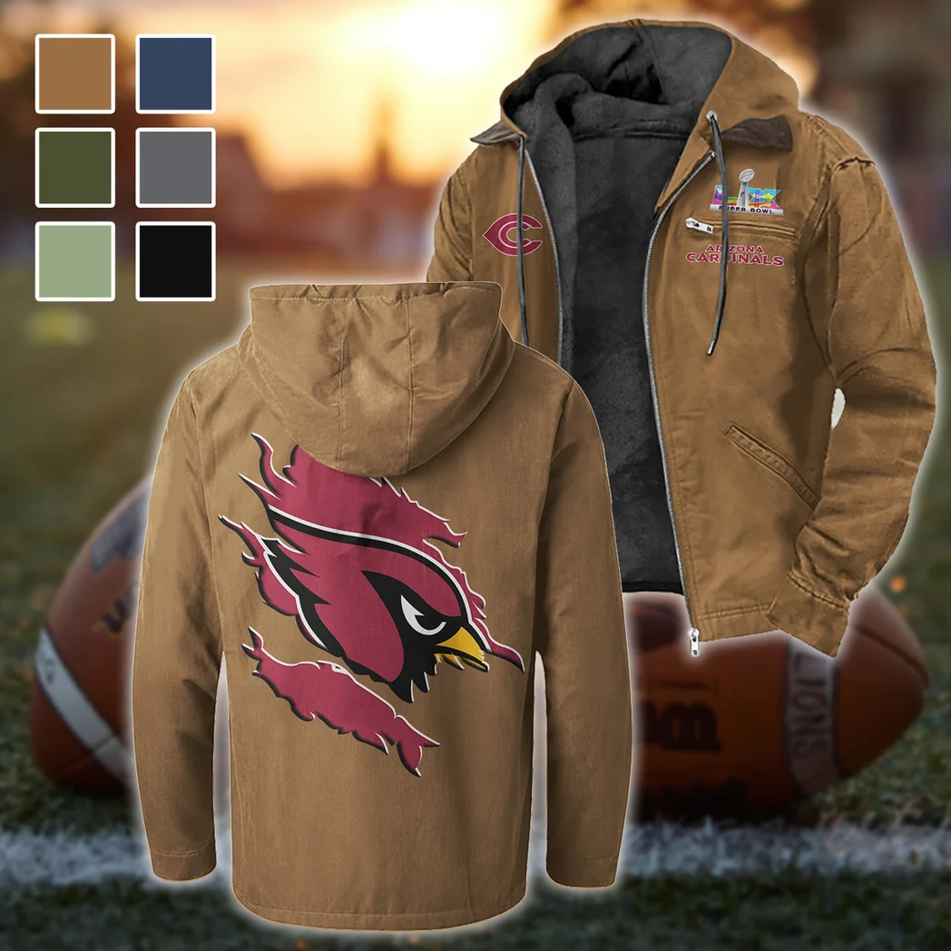 Game Day Fliers Flannel Hoodie, Sport Fan Flannel Hoodie HVN1462AC - Camel