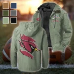 Game Day Fliers Flannel Hoodie, Sport Fan Flannel Hoodie HVN1462AC - Light Green