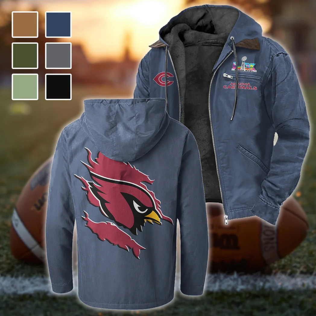 Game Day Fliers Flannel Hoodie, Sport Fan Flannel Hoodie HVN1462AC - Navy Blue
