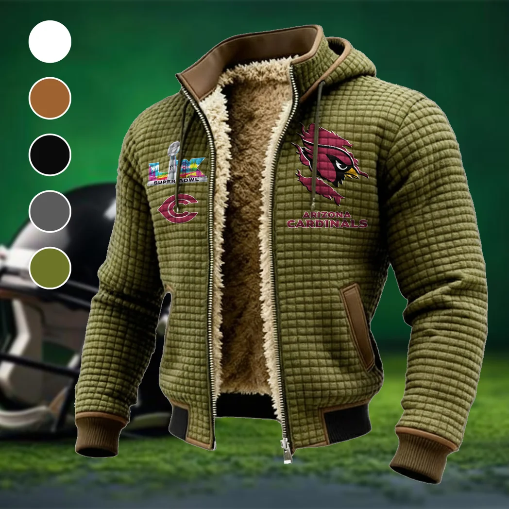 Game Day Fliers Fleece-Lined Hooded Jacket, Endurance Sport Thermal Hoody HVN1462AC - Green