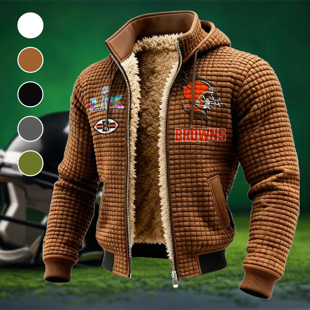 Dawg Pack Fleece-Lined Hooded Jacket, Alpine Ascent Hooded Jacket HVN1462CL - brown