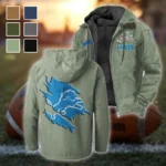 Blue Pride Flannel Hoodie, Cold Game Day Hoodie HVN1462DL - Light Green