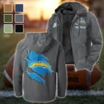Fan Spark Squad Flannel Hoodie, Game Ready Flannel Hoodie HVN1462LC - Gray