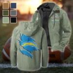 Fan Spark Squad Flannel Hoodie, Game Ready Flannel Hoodie HVN1462LC - Light Green