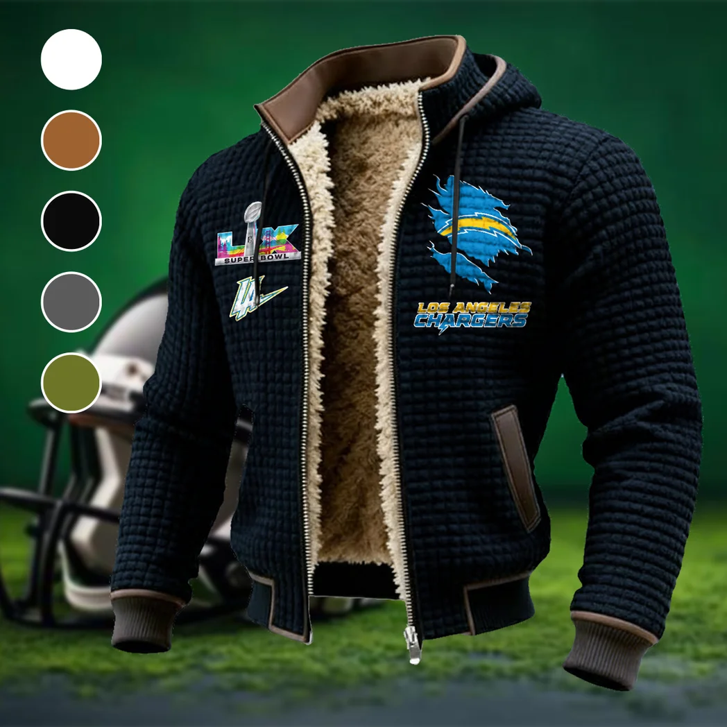 Fan Spark Squad Fleece-Lined Hooded Jacket, Sub-Zero Fleece-Lined Shield HVN1462LC - Black