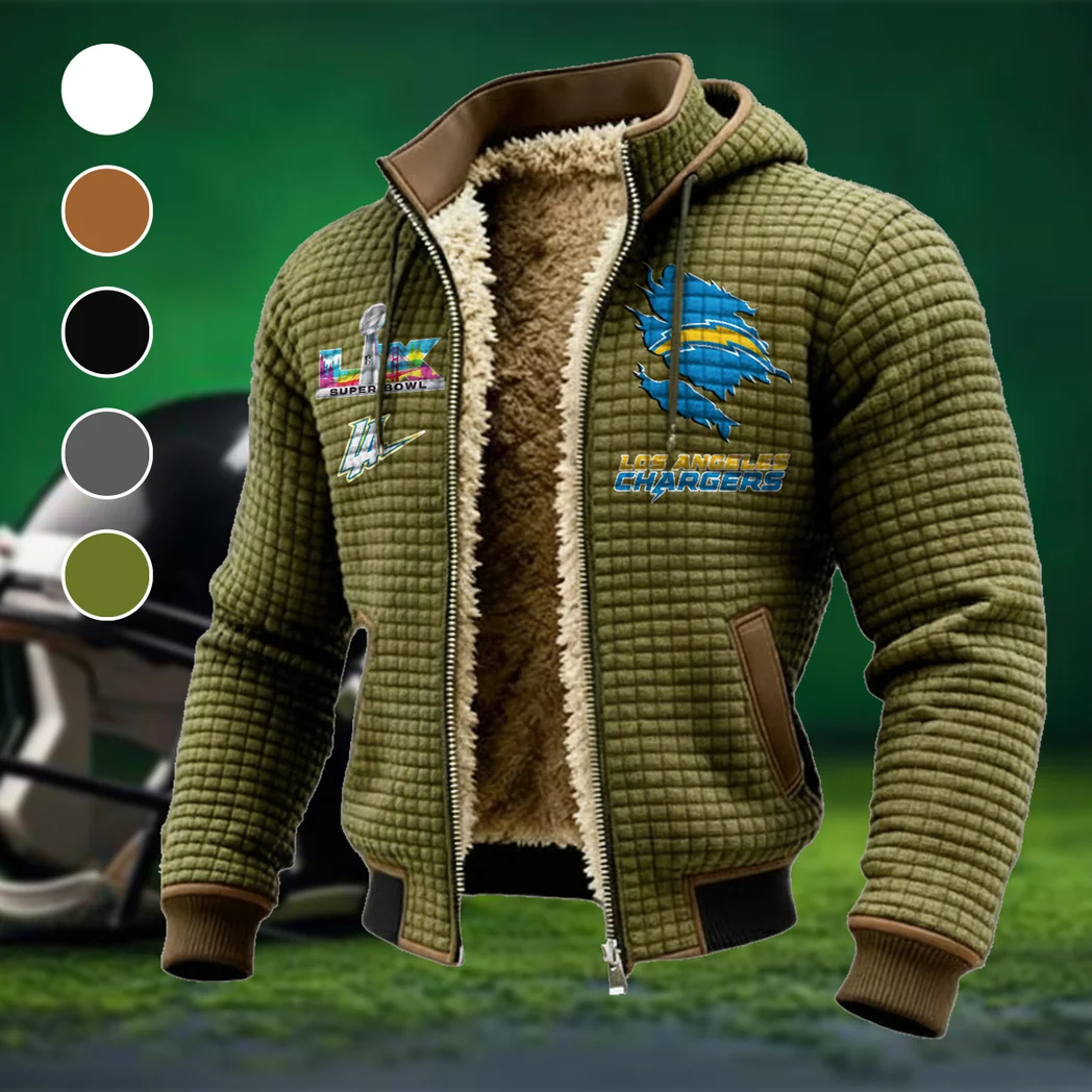 Fan Spark Squad Fleece-Lined Hooded Jacket, Sub-Zero Fleece-Lined Shield HVN1462LC - Green