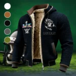 Strip Squad Fleece-Lined Hooded Jacket, Deep Winter Insulated Hoody HVN1462LV - Black
