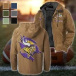 Victory Helm Flannel Hoodie, Rugged Sport Flannel Hoodie HVN1462MV - Camel