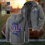 Fan Squad Flannel Hoodie, Everyday Game Fan Hoodie HVN1462NG - Gray