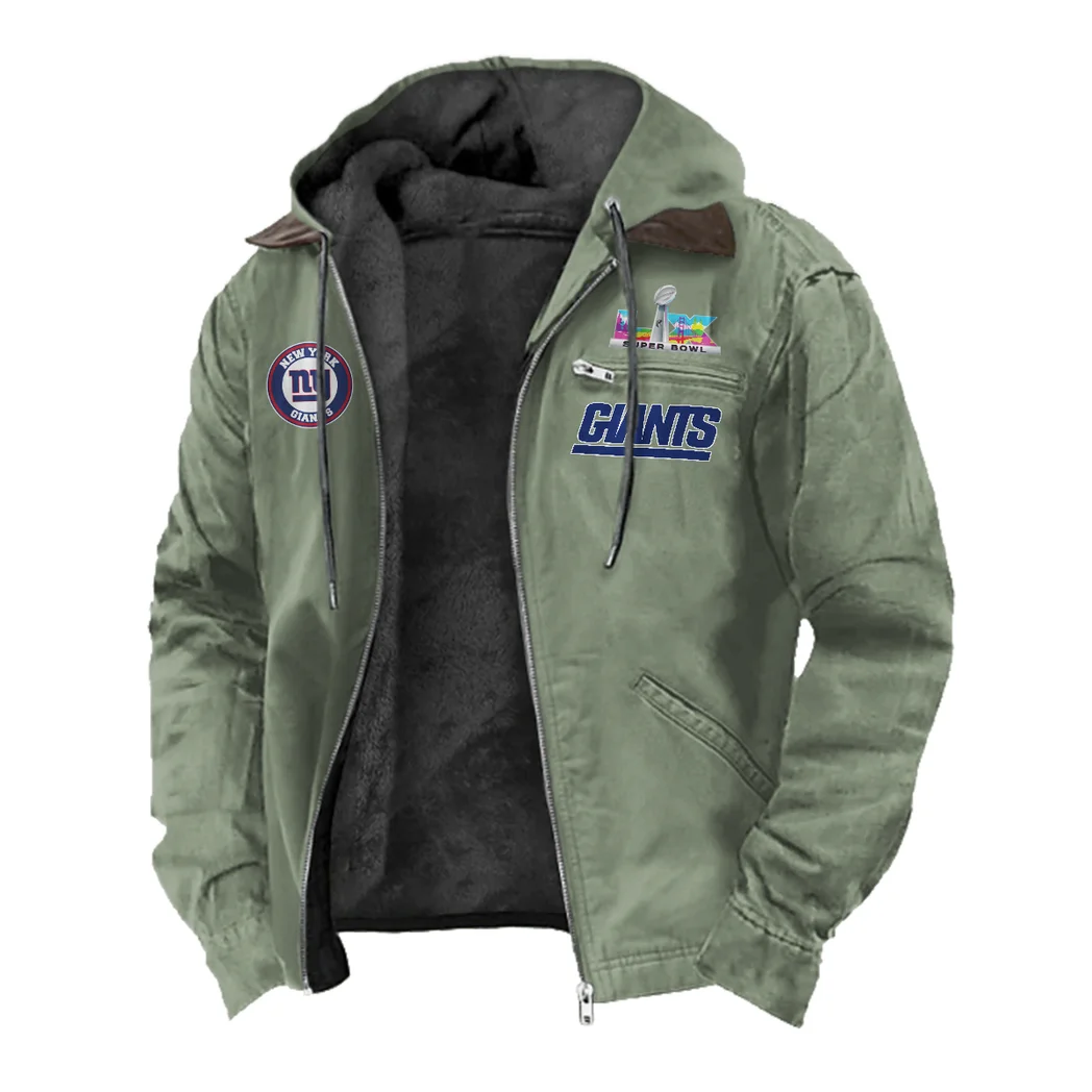Fan Squad Flannel Hoodie, Everyday Game Fan Hoodie HVN1462NG - Light Green - Image 2