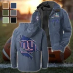 Fan Squad Flannel Hoodie, Everyday Game Fan Hoodie HVN1462NG - Navy Blue